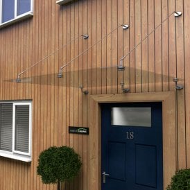 316 Marine Grade Stainless Steel Type P Canopy **BESPOKE SIZE: 2200 x 1000mm
