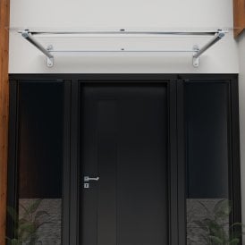 Flat Polycarbonate Door Canopy Type: B 