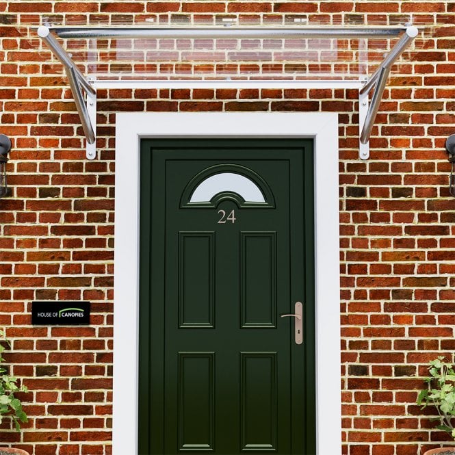 Flat Polycarbonate Door Canopy Type: E