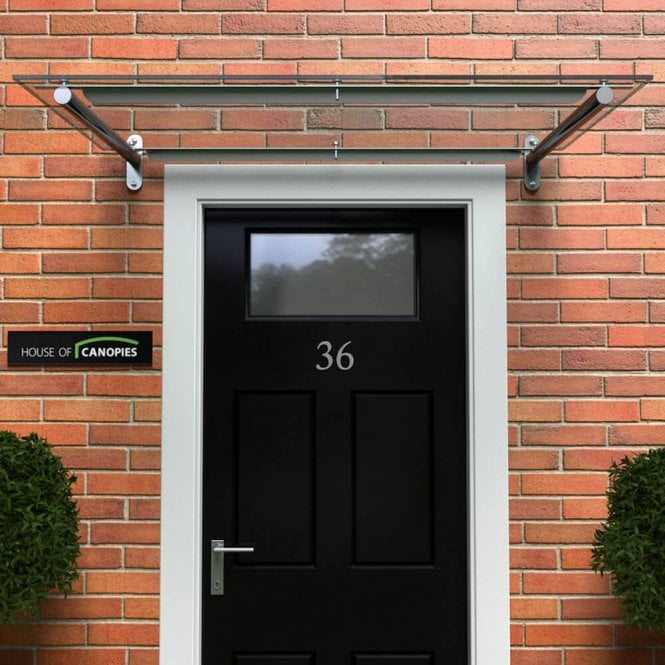 TYPE K GLASS CANOPY UPGRADE FROM 1544mm to 2079 x 755mm (WEB30429)
