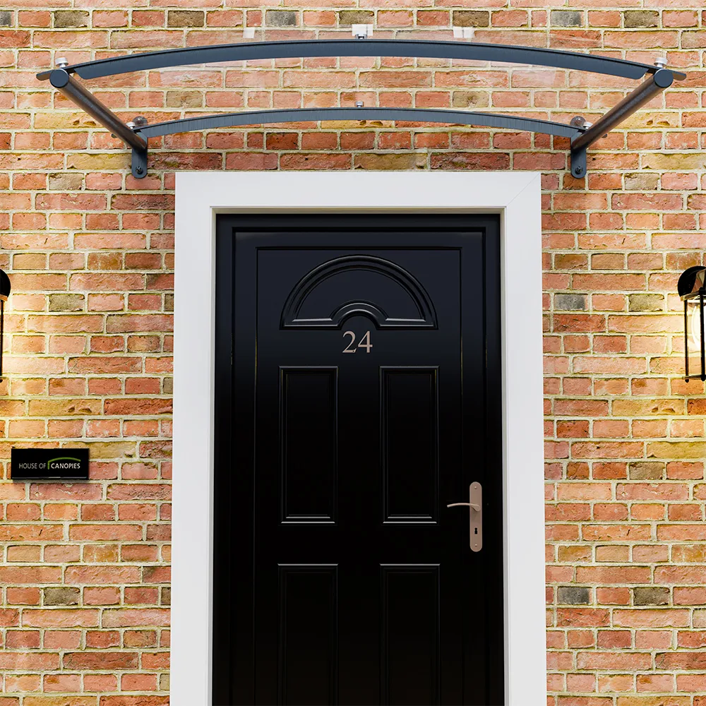 Curved Polycarbonate Door Canopy Type: A