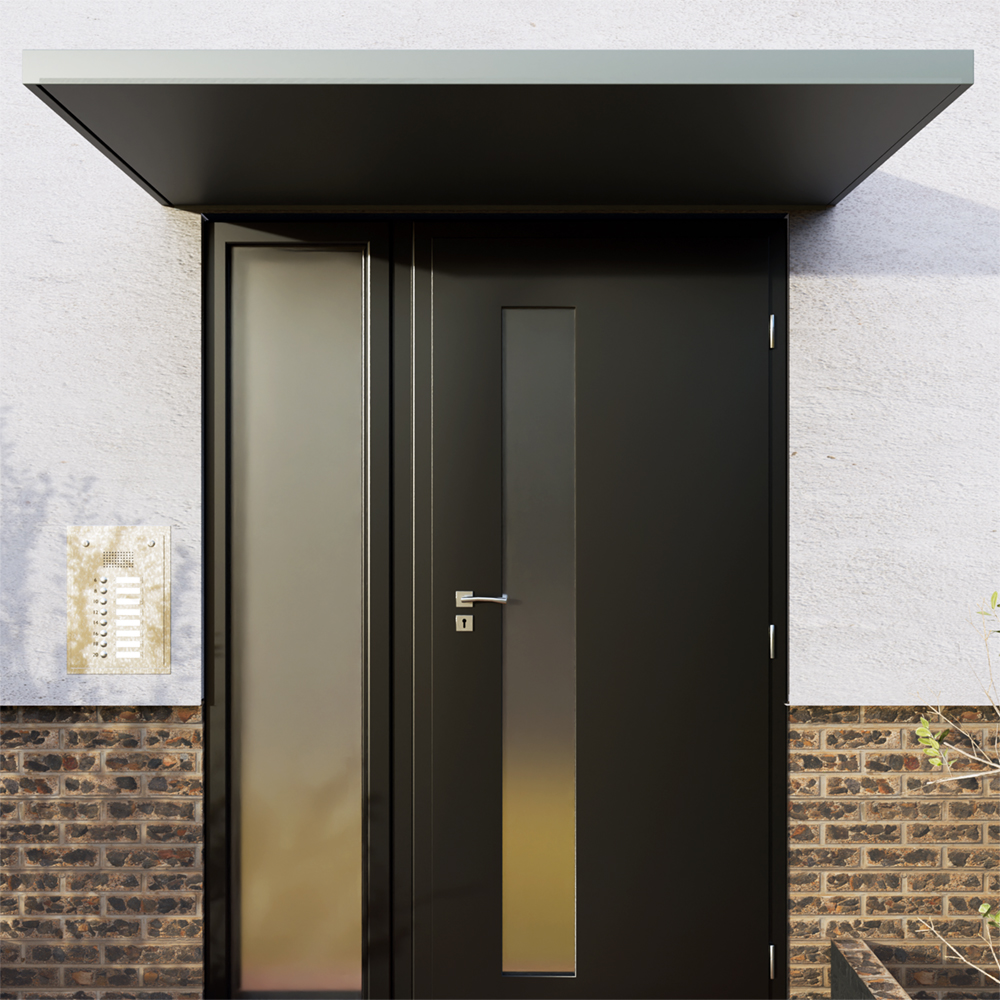 Aluminium Door Canopy: TYPE Q