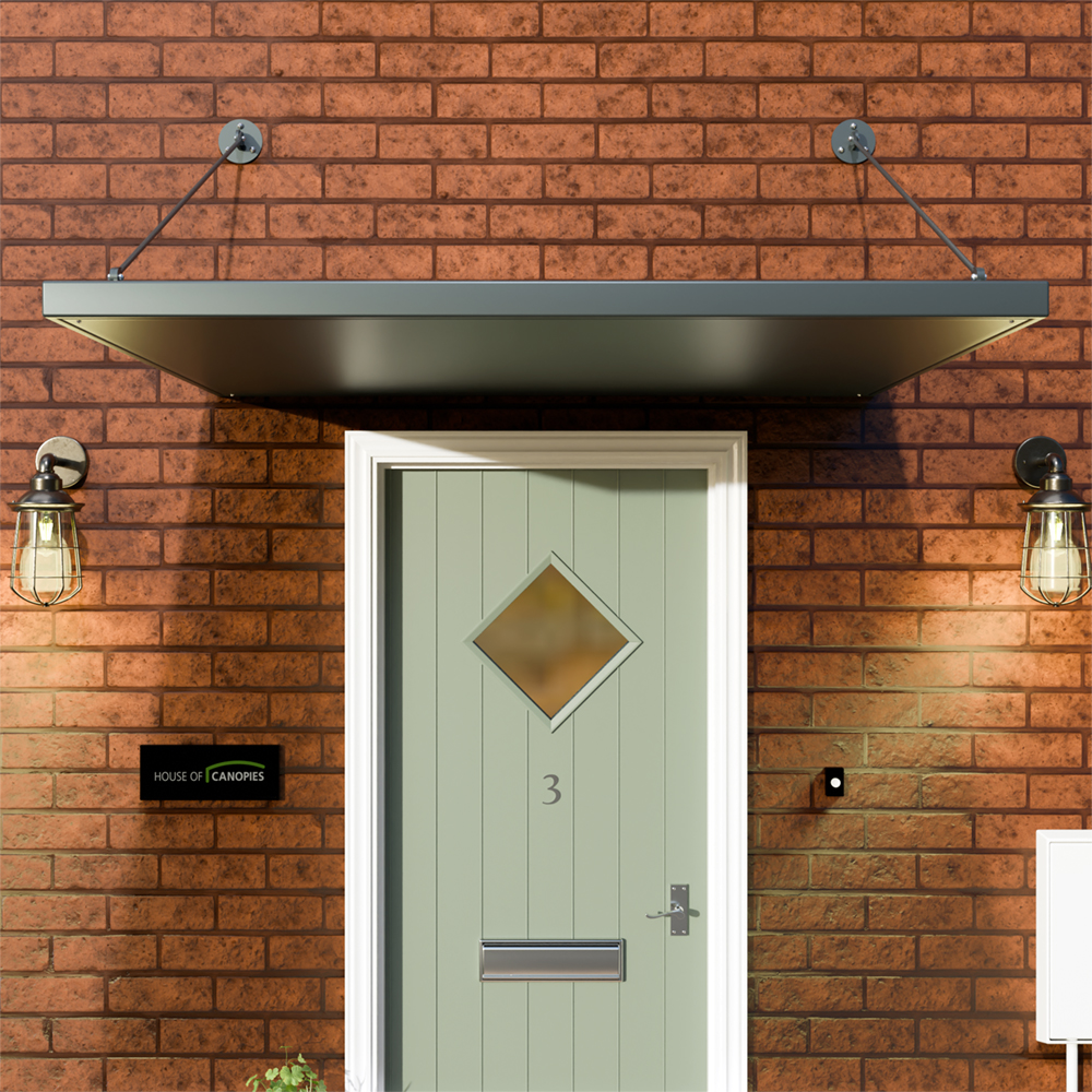 Steel Door Canopy: TYPE L